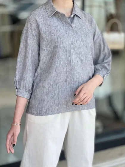 شومیز پشت دکمه کد 561