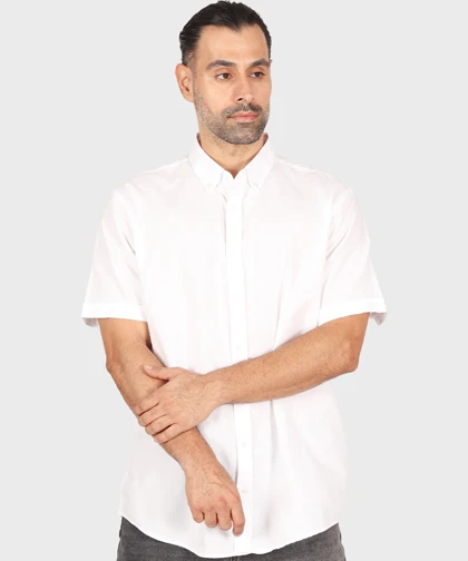 پیراهن مردانه آستین کوتاه و ساده 5379