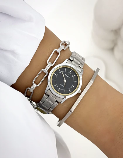 ساعت کاسیو صفحه گرد زنانه 904