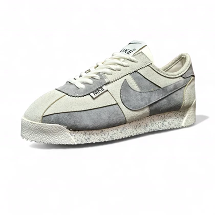 کتانی زنانه مدل نایک کورتز طوسی