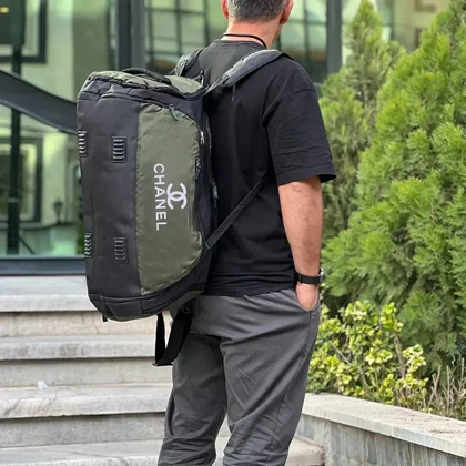 ساک ورزشی چنل مدل MISCELLANEOUS - CHANEL10013 با قابلیت تبدیل به کوله