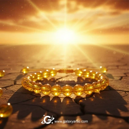 دستبند سنگ سیترین