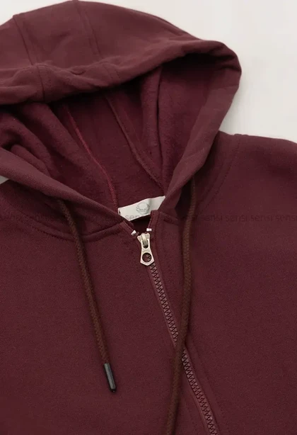 هودی جلو زیپ باکسی کد1004808