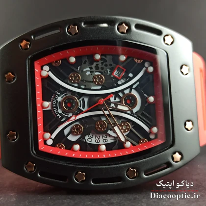 ساعت مچی مردانه اورجینال موتور ژاپن برند مینی فوکوس مدل Mf0402G.03 بند رابر