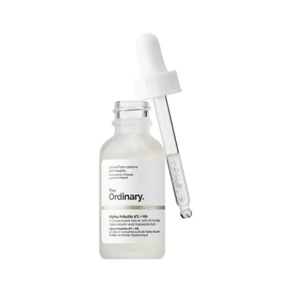 سرم آلفا آربوتین 2% هیالورونیک اسید اوردینریordinary ضد لک آبرسان و روشن کننده