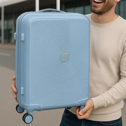 چمدان نشکن اسپید مدل SPEED-SPD954 SERIES سری 4 عددی (به همراه چمدان آرایشی هدیه)