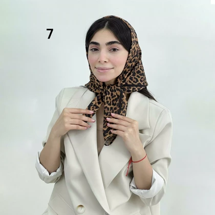 مینی اسکارف پلنگی 1008482