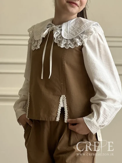 ست تاپ و شلوار نوار کنفی