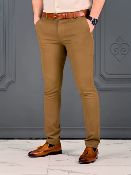 شلوار 020505 AKOMOD شکلاتی