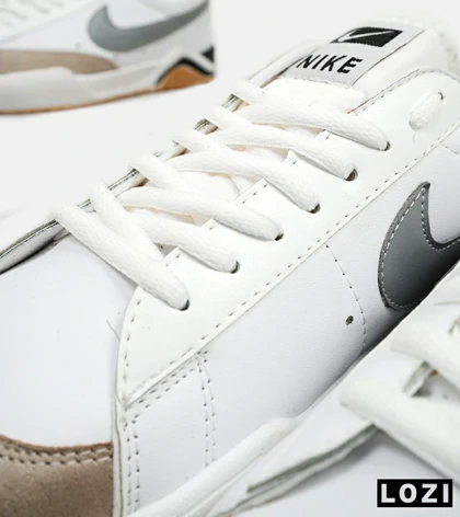 کفش نایک بلیزر Nike Blazer سفیدطوسی مردانه و زنانه