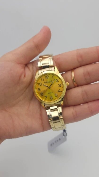 ساعت مچی زنانه والار Walar با موتور کوارتز و عقربه های شبنما