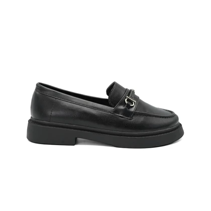 کفش کالج زنانه مدل Flat shoes - 0251_ Black