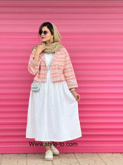 ست کت سارافون نبات 325