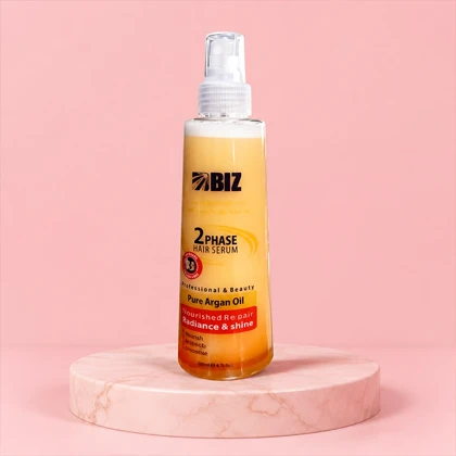 سرم مو دو فاز حاوی روغن آرگان بیز 250 میلی‌لیتر (BIZ 2Phase Hair Serum)