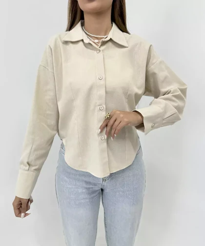 شومیز لینن کد SV016 برند ردا