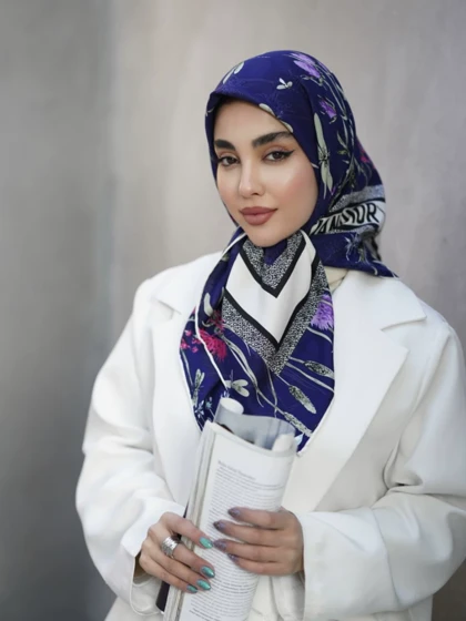 ابریشم دیور گل‌دار