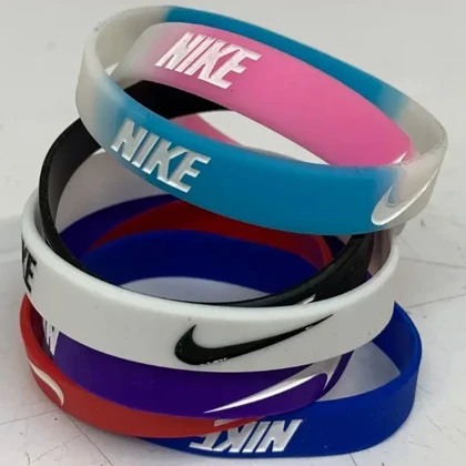 دستبند سیلیکونی ورزشی طرح Nike فری سایز