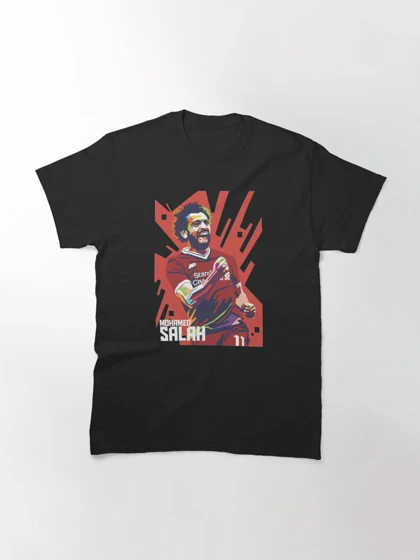 تیشرت ورزشی لیورپول | تیشرت Liverpool F.C طرح Mo Salah - celebrates goal کد 147002