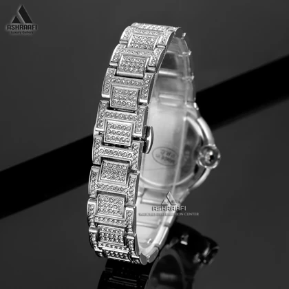 ساعت کارتیه بالن بلو Cartier Ballon Bleu Full Diamond-25