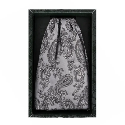 دستمال گردن مردانه طوسی ns06