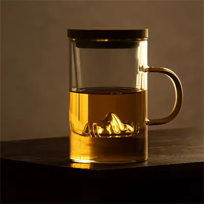 لیوان دمنوش در دو حجم