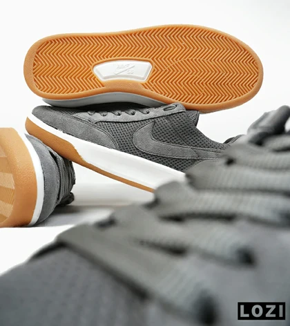 کفش کتانی مردانه طوسی NIKE SB