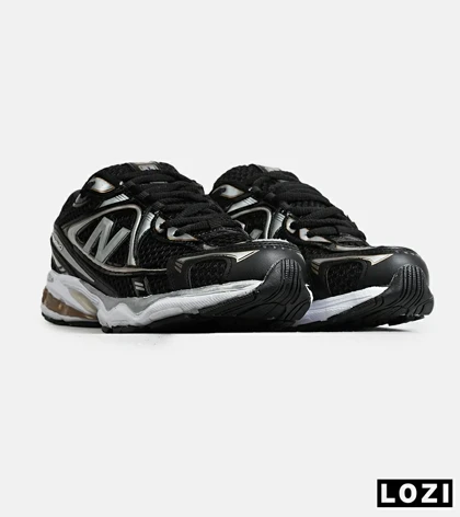 کفش کتانی مردانه و زنانه مشکی سفید NEW BALANCE 1064 مدل 8151