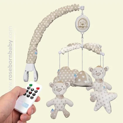 آویز تخت رزبرن طرح teddy bear