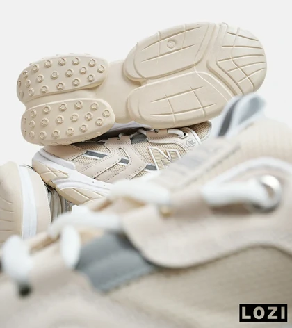 کفش کتانی مردانه و زنانه سفید کرم NEW BALANCE smith xvision v2