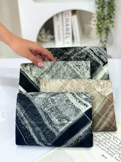 شال ویسکوز طرح مارک 20553