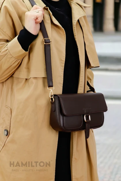 کیف دوشی زنانه hamilton hamilton