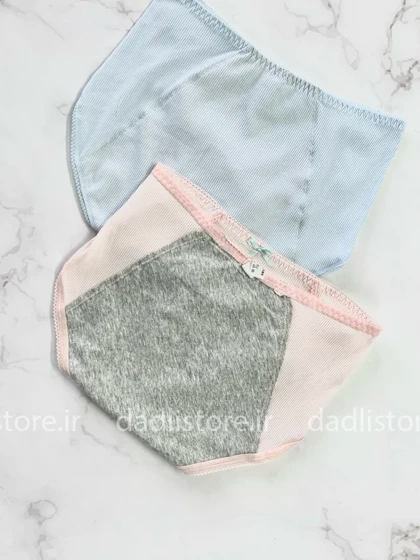 شورتکس قاعدگی نخی طرح فانتزی کبریتی پاپیون دار