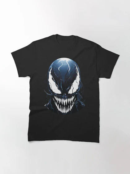 تیشرت Venom | تیشرت ونوم طرح صورت کد 101123