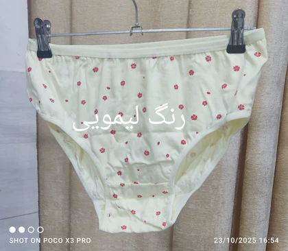 شورت زنانه نخی طرحدار
