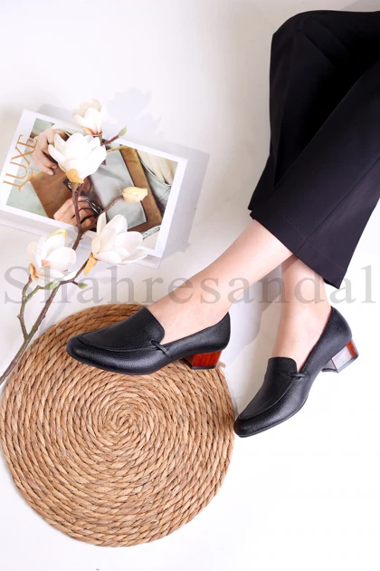 کفش پرسنلی پاشنه‌دار زنانه کد 825