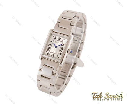ساعت کارتیه تانک نقره ای زنانه Cartier-3694-L