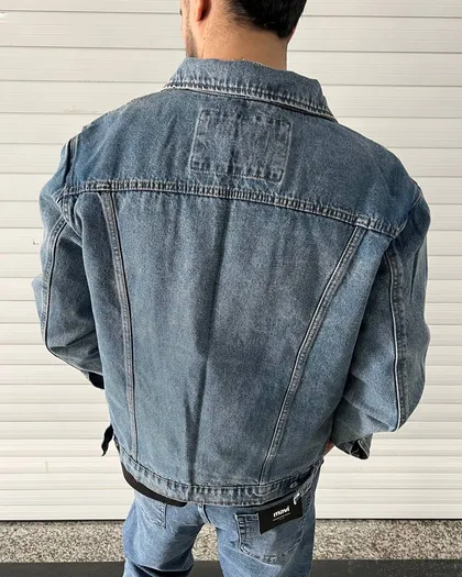 کت جین آبی تیره Levis
