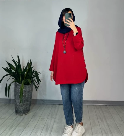 مانتو راه راه سه دکمه