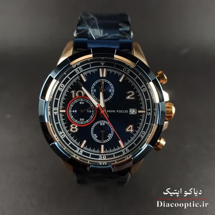 ساعت مچی مردانه اورجینال موتور ژاپنی برند مینی فوکوس سه موتور مدل Mf0198G.01