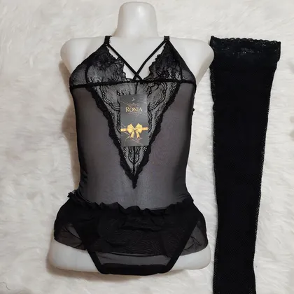 لباس خواب توری هارنسی رونیا کد 412