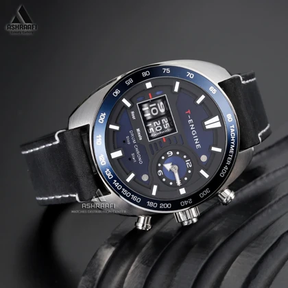 ساعت مردانه تی انجین T-Engine Drum Chrono 3951
