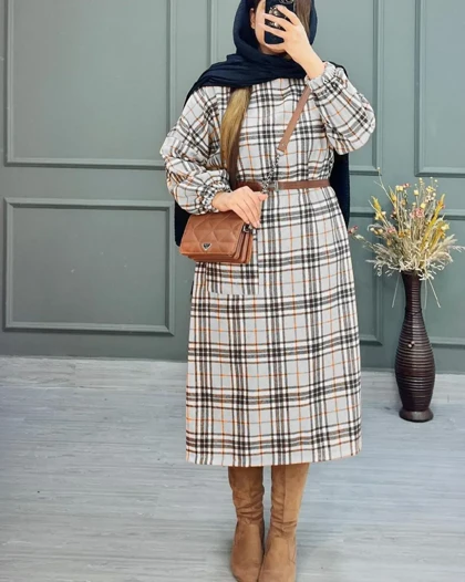 کفتان پشمی کمربندی