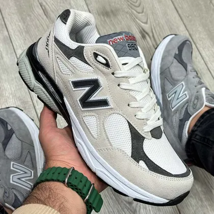 کفش و کتانی مردانه مدل نیوبالانس NEWBALNANCE_990 رنگ کرم