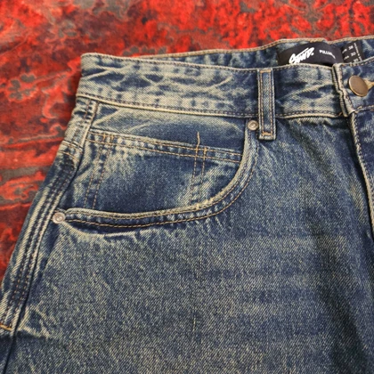 شلوار جین بالون فیت یونیسکس pull & bear کد 350 سایز 28