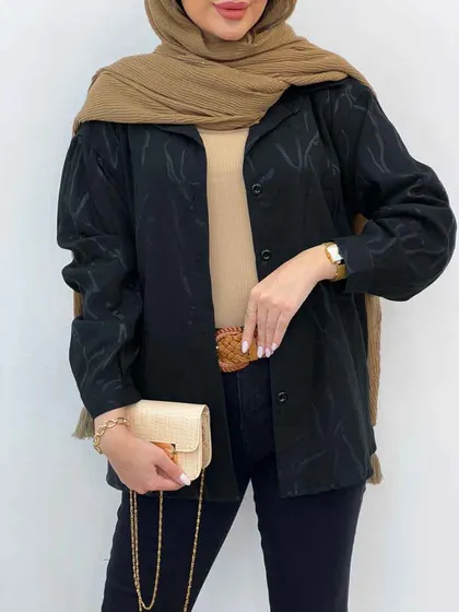 شومیز طرح دار وندا