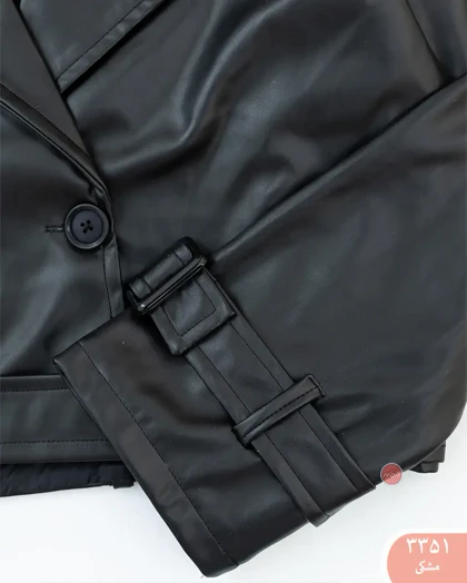 کت کراپ چرم 3351