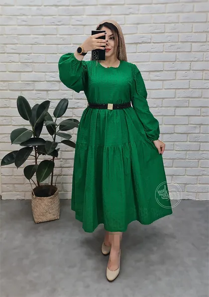 پیراهن مجلسی خامه دوزی A