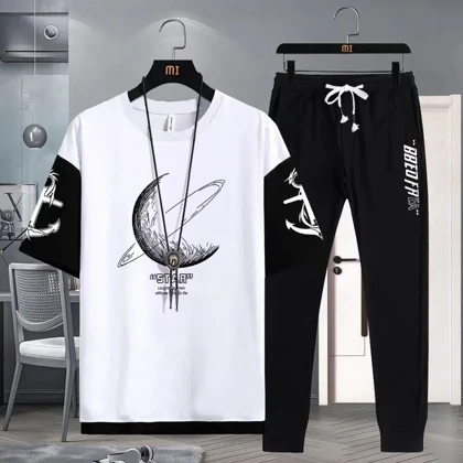 تیشرت نخ پنبه آستین کیمینو