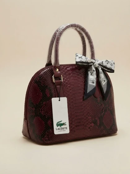 کیف زنانه پوست ماری زرشکی LOUIS VUITTON ترند مد