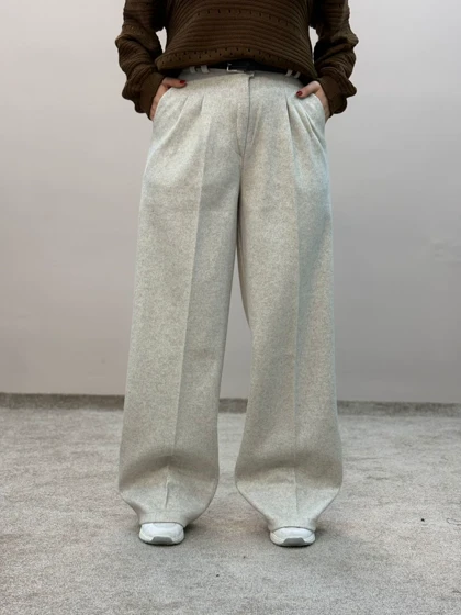 شلوار بگ فوتر پلین